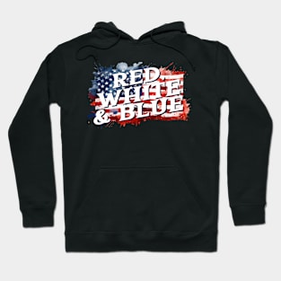 Red, White, and Blue: United in Liberty Hoodie